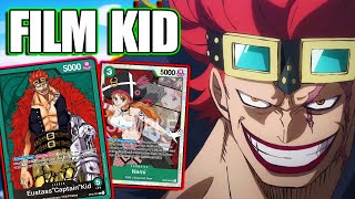 FILM KID Deck Profile and GAMEPLAY  One Piece TCG Pillars of Strength [upl. by Hermon]