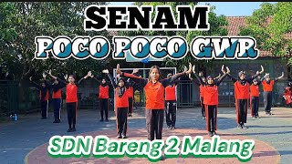 Senam Poco Poco GWR SDN Bareng 2 Malang [upl. by Lynsey]