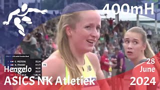 Cathelijn 400mH 76cm ASICS NK Atletiek  28062024 [upl. by Sungam]