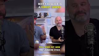 BERT KREISCHER IS A COMEDY LEGEND OUT NOW bertkreischer comedy podcast [upl. by Yonatan18]