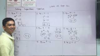 Solving logarithmic Equations [upl. by Surazal]