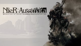 NieR Automata Memories of Dust  DrumampBass Remix [upl. by Ppik837]