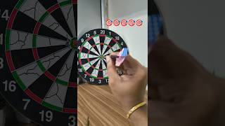 How To Be Focused Dart Board Game🎯 bullseye aim focused mindfresh practice relaxing winner [upl. by Sillad]