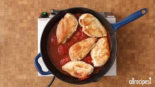 How to Make Chicken Breast Pierre  Dinner Recipes  Allrecipescom [upl. by Yebot]