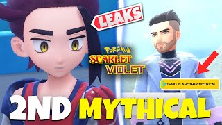 ANOTHER MYTHICAL POKÉMON COMING TO SCARLET amp VIOLET New Pokemon Leaks [upl. by Darda]