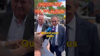 Zemmour au sujet des élections législatives françaises de 2024 [upl. by Winzler]