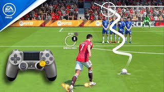 FIFA 22 KnuckleballPower Free Kick Tutorial [upl. by Siuqaj]