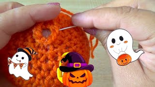 Woow Calabaza de Halloween a crochet [upl. by Rickard]