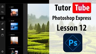 Adobe Photoshop Express  Lesson 12  Spot Heal [upl. by Epolenep]