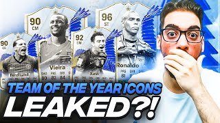 DOUBLE PLAYSTYLE PLUSES😱 LEAKED TOTY ICON PROMO CARDS FC 24 Ultimate Team [upl. by Enomrej318]