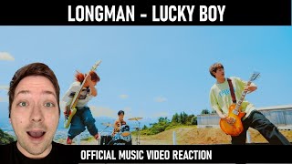 愛媛の誇り  LONGMAN  LUCKY BOY  Official Music Video Reaction [upl. by Ylahtan]