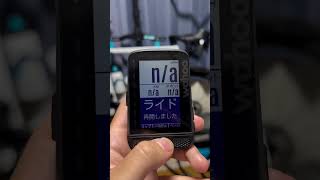 wahoo ELEMNT ROAM sound🔊 ロードバイクのある生活 [upl. by Ebeneser]