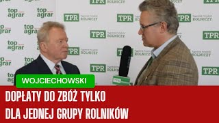 Wojciechowski dopłaty do zbóż tylko dla jednej grupy rolników [upl. by Annayoj835]