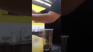 Matcha bubble shortvideo bobarista drink [upl. by Laszlo]