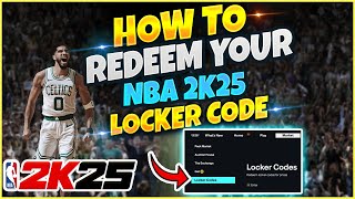 How To Redeem YOUR Locker Codes In Nba 2k25  Unlock Your Bonus Content Ps5 Xbox Nintendo Switch [upl. by Eniamat]