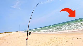 Surf fishing in Gulf Shores Alabama [upl. by Westleigh]