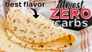 Never buy LOW CARB tortillas again glutenfree [upl. by Dnalyr]