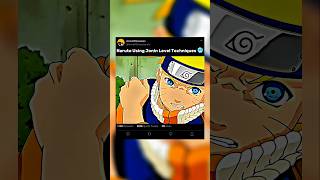 Naruto Using Jonin Level Techniques 🥶shorts naruto anime narutoshippuden narutofansnarutoedit [upl. by Emlynn]