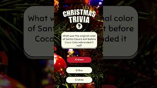 Christmas Trivia Questions for Holiday Fun [upl. by Annoet439]