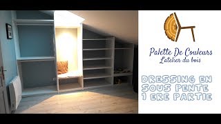 Dressing en sous pente  1ere partie [upl. by Daht55]