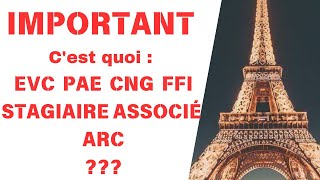 EVC FFI PADHUE ARC Stagiaire Associé CNG PAE  Statuts Médicaux en France Salaires et infos [upl. by Neville]