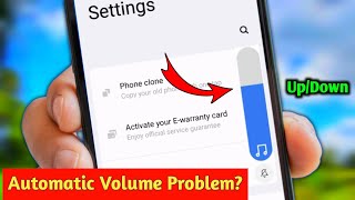 Automatic volume up down problem solved  Fix MIUI Volume Bug  volume automatic up down problem [upl. by Niwrehs]