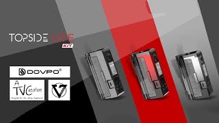 Dovpo x Brian Topside Lite 90W TC VW Squonk Box Vape Mod [upl. by Llenrahc]