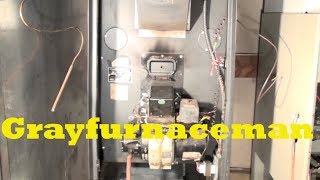 Troubleshoot the oil furnace part 1 Burner wont start [upl. by Grange395]