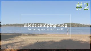 a peaceful amp silent camping vlog vlogmas 2 [upl. by Aicillyhp]