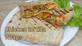 chicken tortilla wraps  a perfect lunch TSM [upl. by Bashemeth]