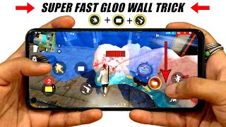 Super Fast Gloo Wall Trick 🔥  Fast Situp Gloo Wall Trick  2 Finger Fast Gloo Wall Trick quot [upl. by Mayfield973]