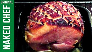 Christmas ROAST GAMMON  Honey amp Mustard  How to cook recipe [upl. by Adnalram737]