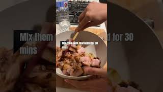 Cooking chicken satay in Perth chickensatay indonesianfood indonesianinperth hidupdiaustralia [upl. by Fernas]