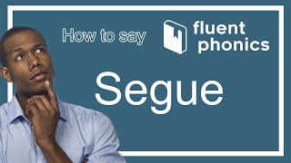 How to pronounce the word Segue  With definition amp example sentence [upl. by Ocihc]