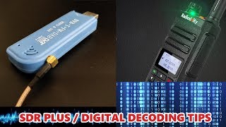 Tips on using SDR Plus and DSDPLUS to listen to DMRDIGITAL conversations [upl. by Hofstetter836]