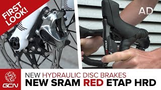 NEW SRAM Red eTap HRD – Wireless Shifting With Hydraulic Disc Brakes  GCNs First Look At The Tech [upl. by Aztilay]