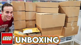 20 Boxes of LEGO UNBOXED [upl. by Hammer]