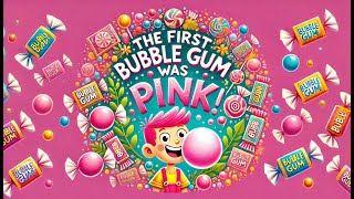 Did you know that the first bubble gum was pink 🌸 [upl. by Imrots368]