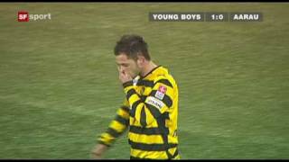 BSC Young Boys  FC Aarau 40 210209 [upl. by Eiddet]