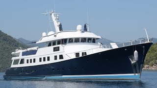 47 m STEEL HULL LONG RANGE EXPLORER Yacht For Sale [upl. by Lenora]