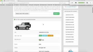 VIN number checkHow to get car info using VIN number [upl. by Lenor837]