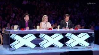 UFO on Britains Got Talent 2011 Week 1 [upl. by Curley]