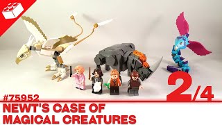 CONSTRUCTION LEGO Fantastic Beasts  Newts Case of Magical Creatures 24 FR [upl. by Bostow234]