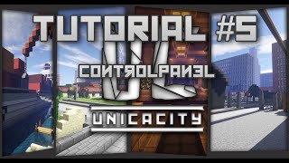 Tutorial 5 UnicaCity ControlPanel  JustEpic [upl. by Noval]