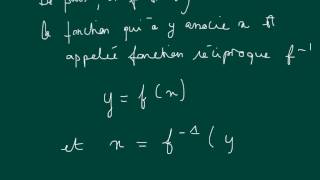 mat126 Fonctions  fonction bijective [upl. by Harvie]