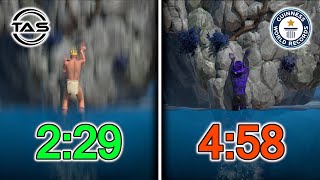 A Difficult Game About Climbing Speedrun World Record vs TAS [upl. by Horace87]