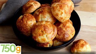 Recette facile des Gougères au fromage  750g [upl. by Ejrog697]