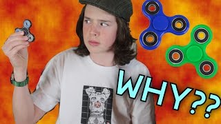 Gyroscopic Precession Explained Using Fidget Spinners [upl. by Nollek919]