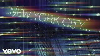 The Chainsmokers  New York City Animated Lyric [upl. by Atekan]