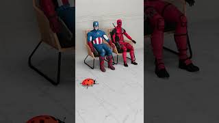 Deadpool vs Captain America  Target Challenge  Marvel Animation [upl. by Labana]